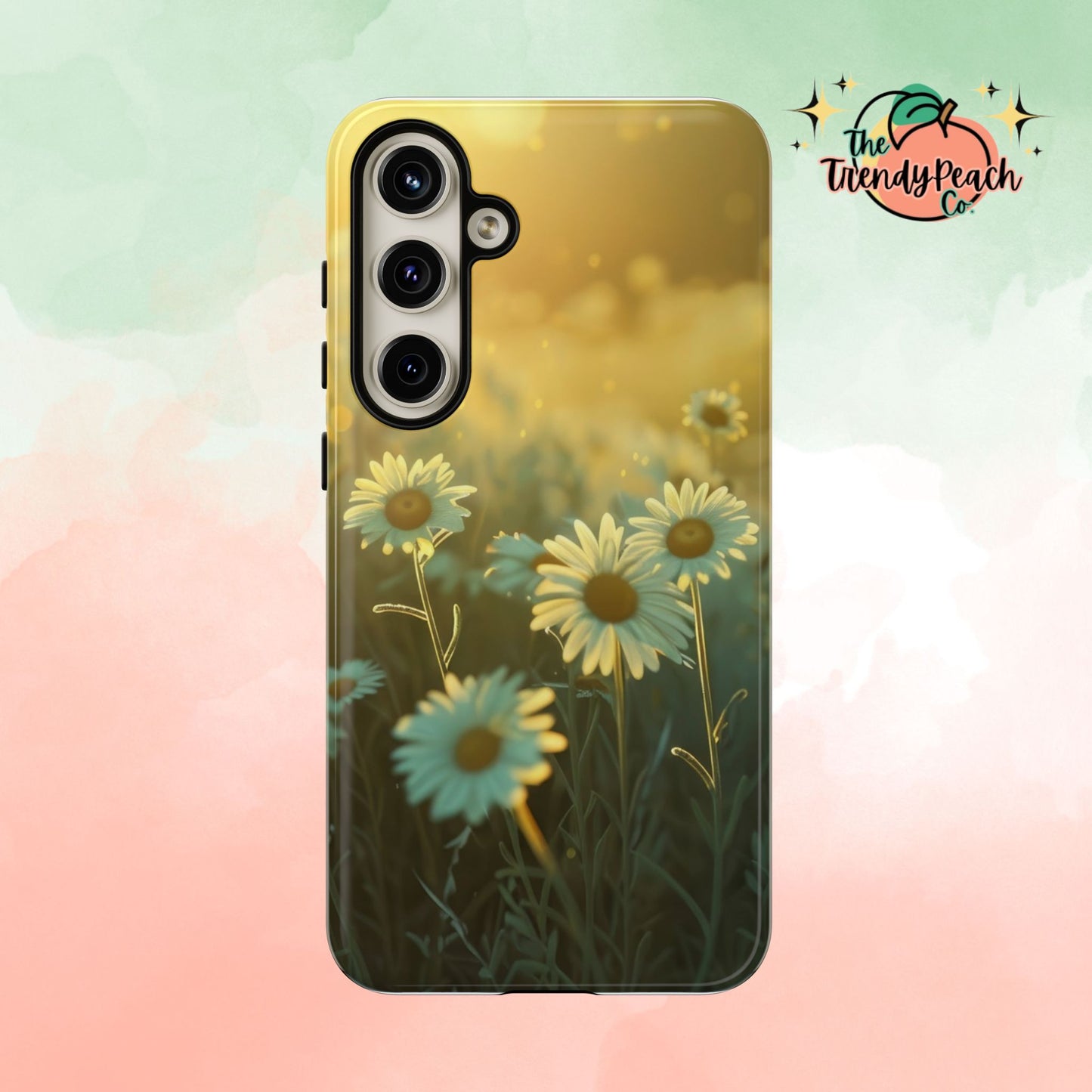 Sunset Daisies Dual Layer Phone Case