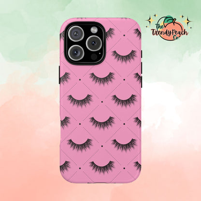 Pink Lash Dual Layer Phone Case