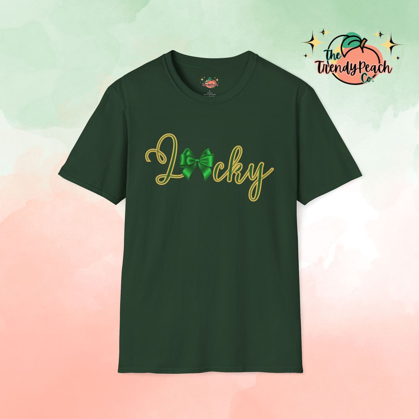 Lucky Bow St. Patrick's Day Graphic Tee