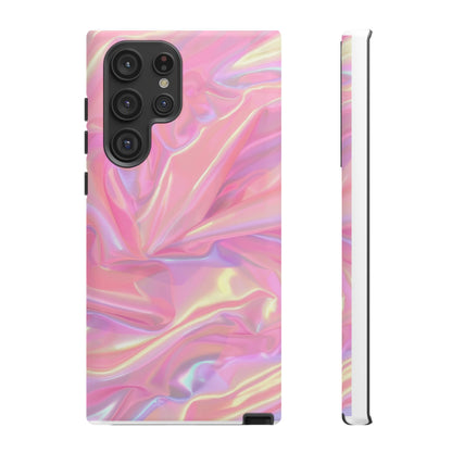 Pink Pastel Hologram Dual Layer Phone Case