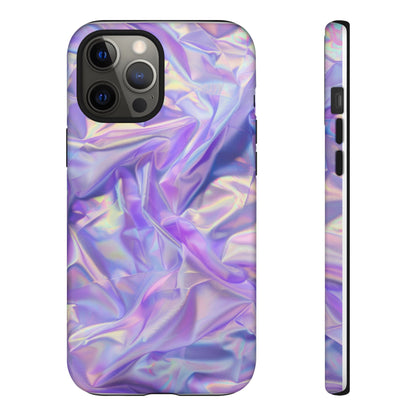 Purple Pastel Hologram Dual Layer Phone Case