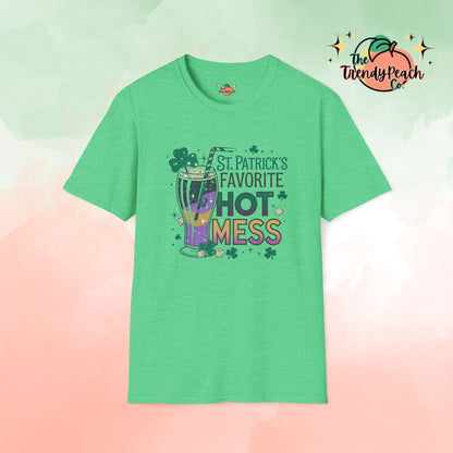 St. Patrick's Favorite Hot Mess St. Patrick's Day Graphic Tee