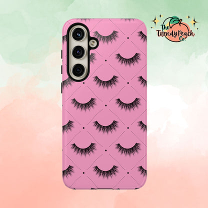 Pink Lash Dual Layer Phone Case