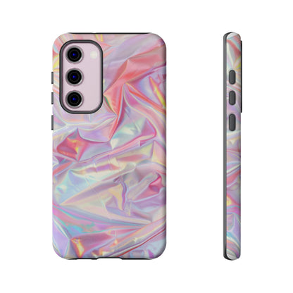 Multicolor Pastel Hologram Dual Layer Phone Case