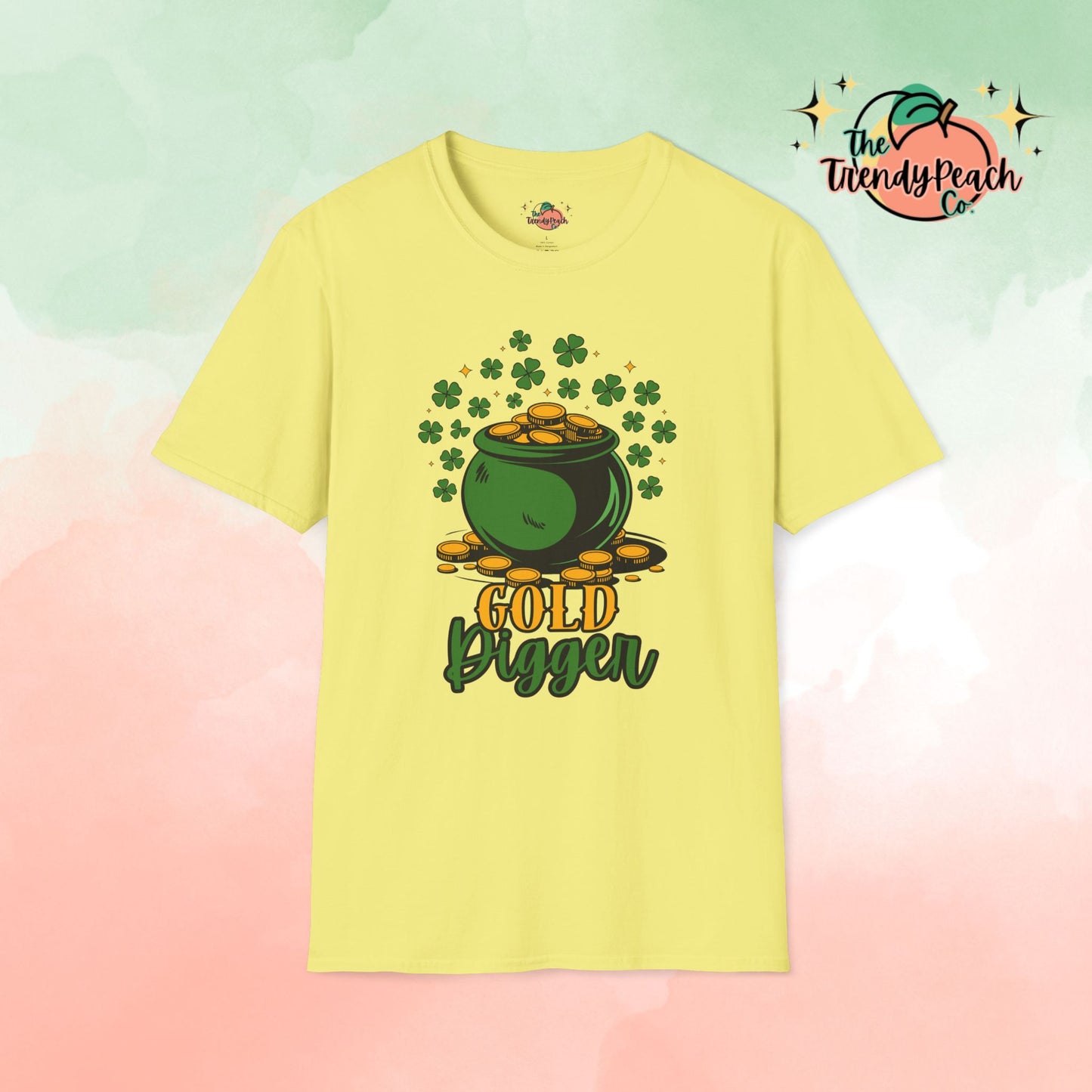 Gold Digger St. Patrick's Day Graphic Tee