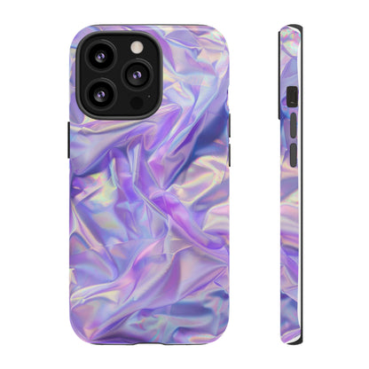 Purple Pastel Hologram Dual Layer Phone Case