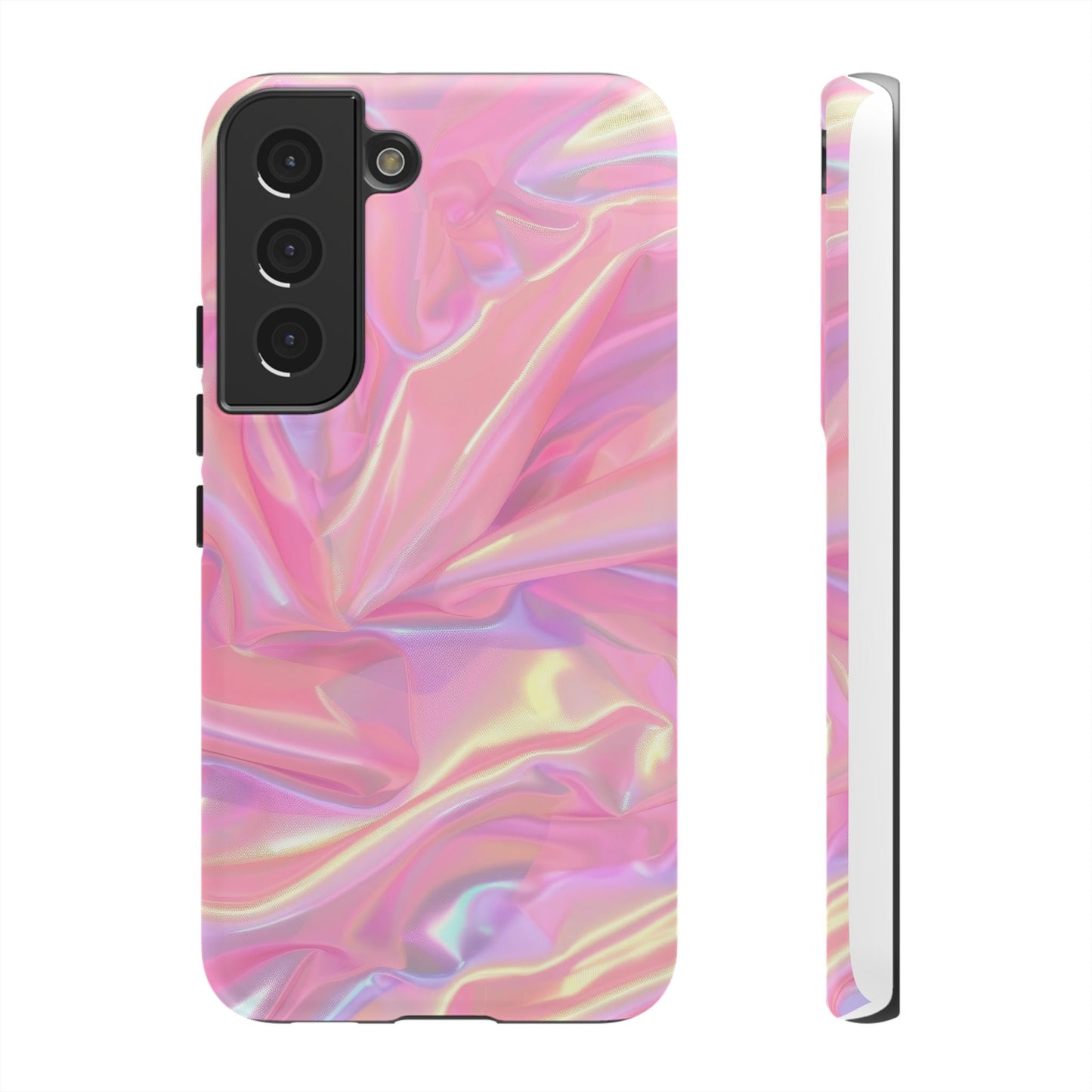 Pink Pastel Hologram Dual Layer Phone Case