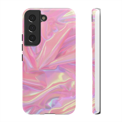 Pink Pastel Hologram Dual Layer Phone Case