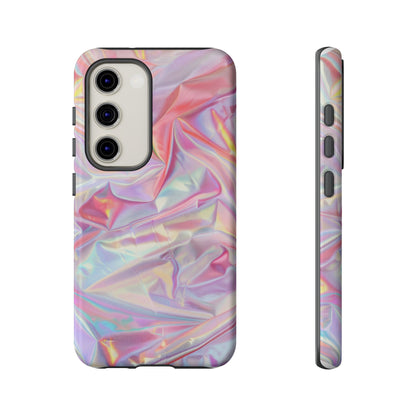 Multicolor Pastel Hologram Dual Layer Phone Case