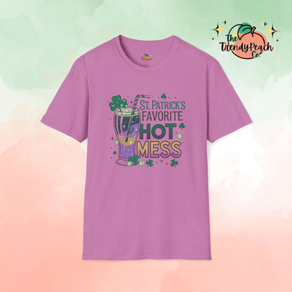 St. Patrick's Favorite Hot Mess St. Patrick's Day Graphic Tee