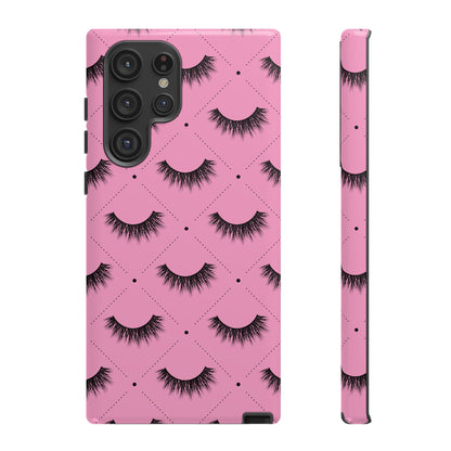 Pink Lash Dual Layer Phone Case