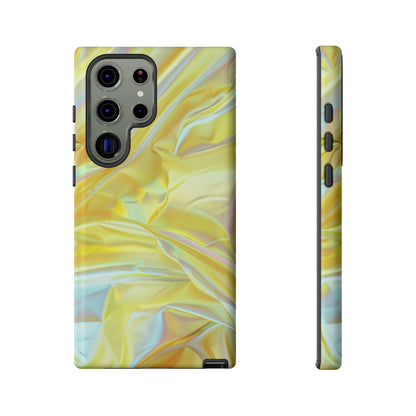 Yellow Pastel Hologram Dual Layer Phone Case