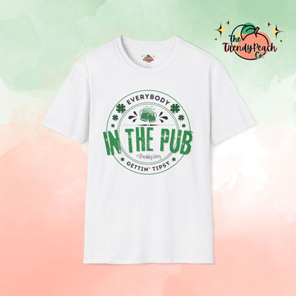 Everybody In The Pub Gettin' Tipsy St. Patrick's Day Graphic Tee