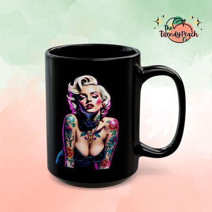 Tatted Monroe Ceramic Mug