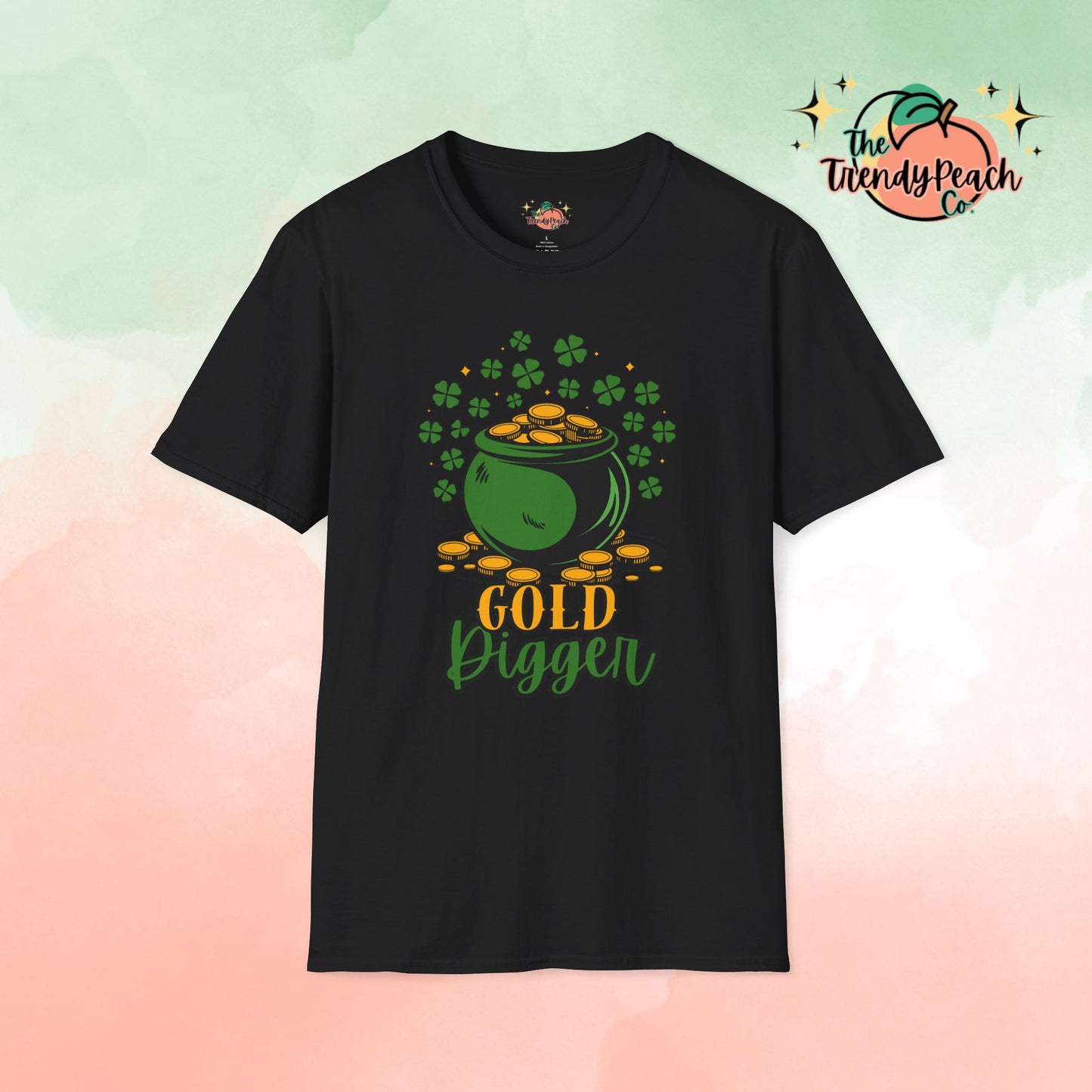 Gold Digger St. Patrick's Day Graphic Tee