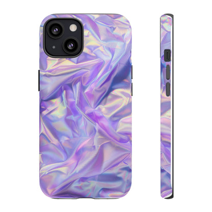 Purple Pastel Hologram Dual Layer Phone Case