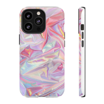 Multicolor Pastel Hologram Dual Layer Phone Case