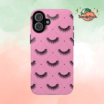 Pink Lash Dual Layer Phone Case