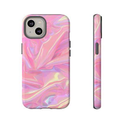 Pink Pastel Hologram Dual Layer Phone Case