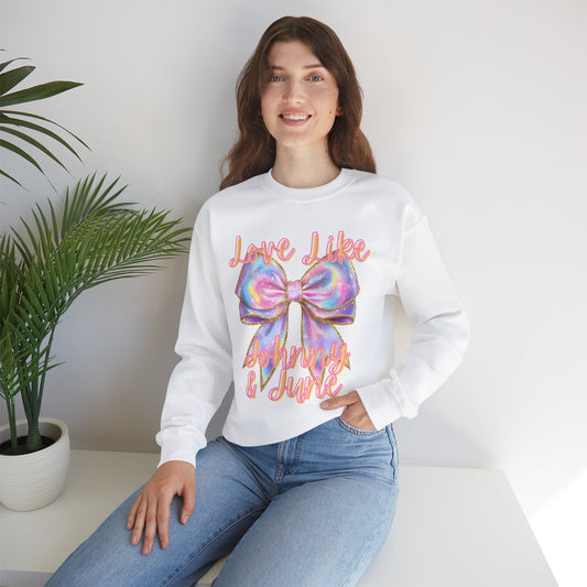 Johnny and June Bow Crewneck Sweatshirt