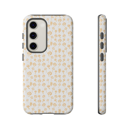 Orange Mushroom Variety Dual Layer Phone Case