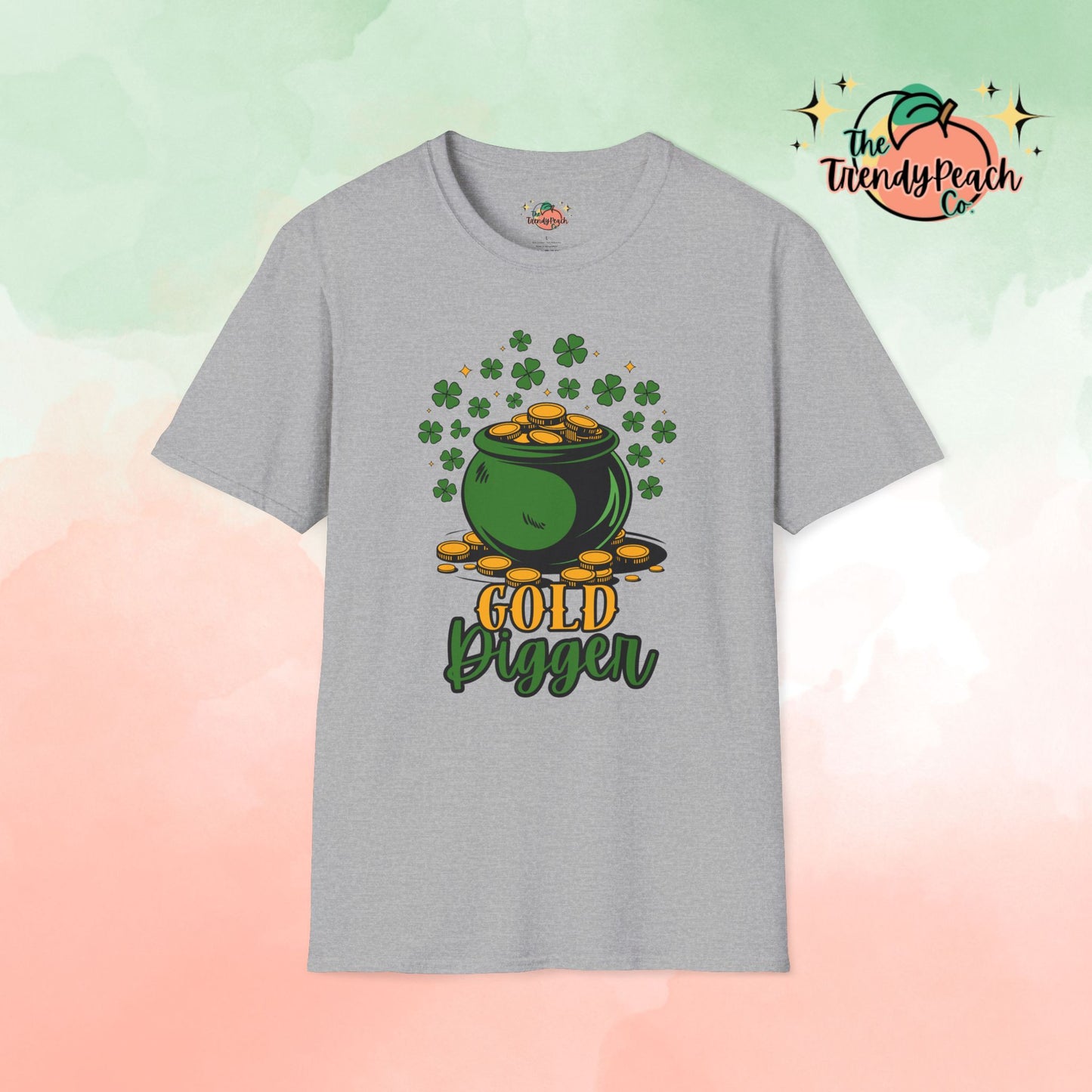 Gold Digger St. Patrick's Day Graphic Tee