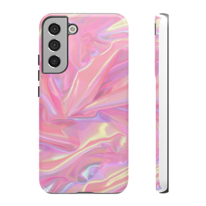 Pink Pastel Hologram Dual Layer Phone Case