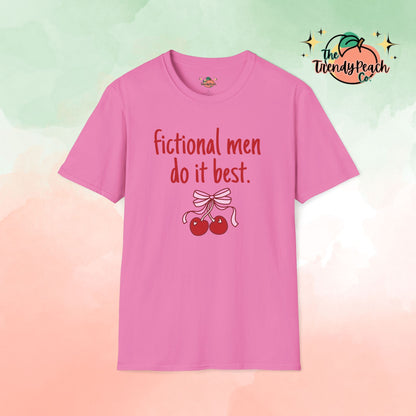 Fictional Men Do It Best Cherry Graphic Tee