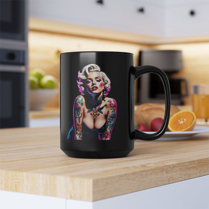 Tatted Monroe Ceramic Mug