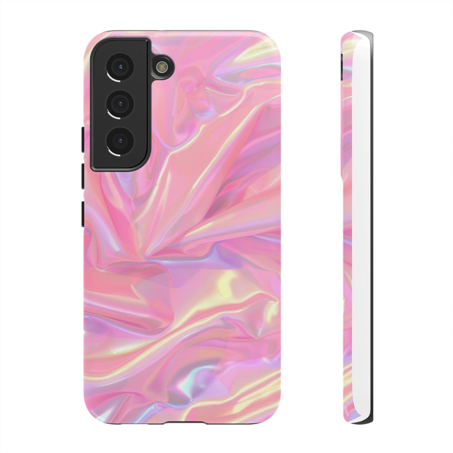 Pink Pastel Hologram Dual Layer Phone Case