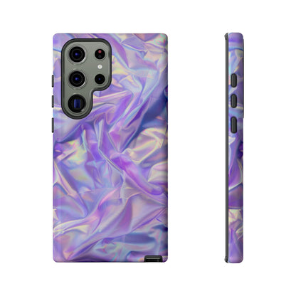 Purple Pastel Hologram Dual Layer Phone Case