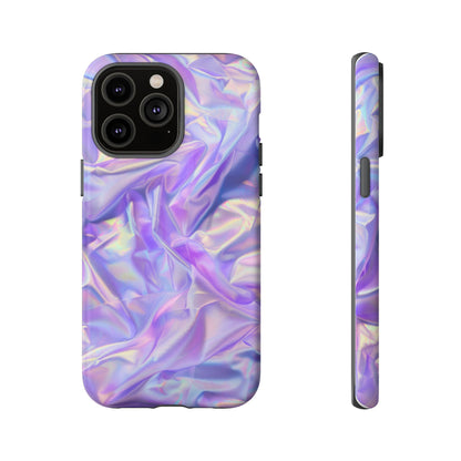 Purple Pastel Hologram Dual Layer Phone Case