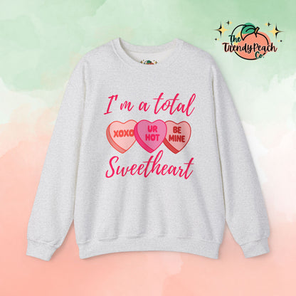 Total Sweetheart Candy Valentine's Day Crewneck Sweatshirt