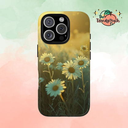 Sunset Daisies Dual Layer Phone Case