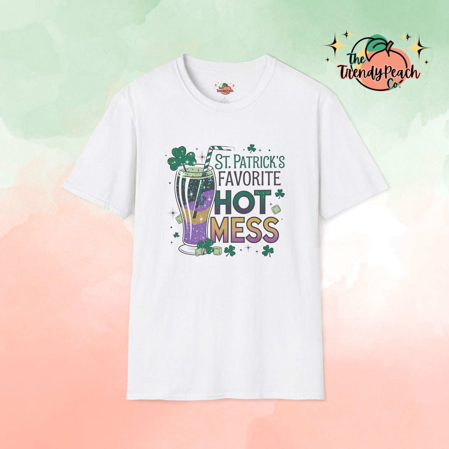 St. Patrick's Favorite Hot Mess St. Patrick's Day Graphic Tee