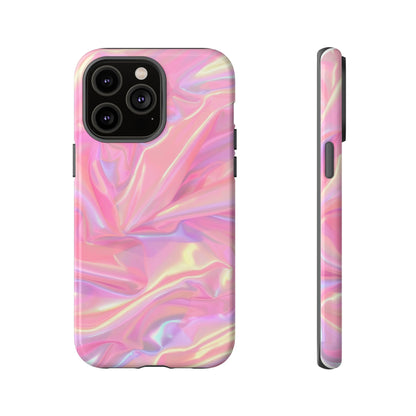 Pink Pastel Hologram Dual Layer Phone Case