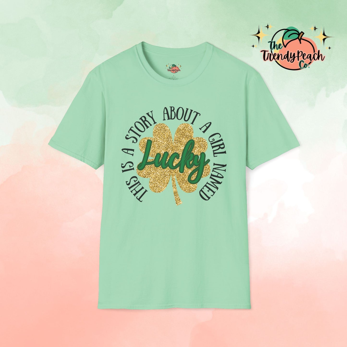 This Is A Story About A Girl Named Lucky Britney-Inspired St. Patrick's Day Graphic Tee