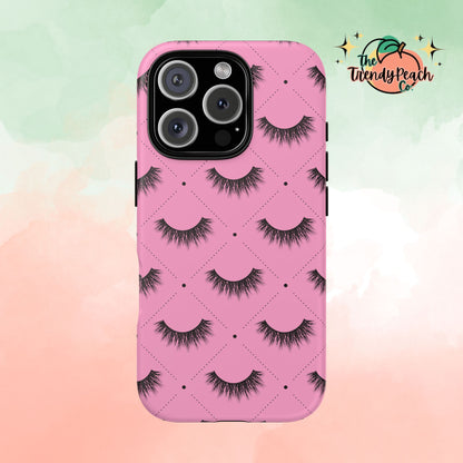 Pink Lash Dual Layer Phone Case