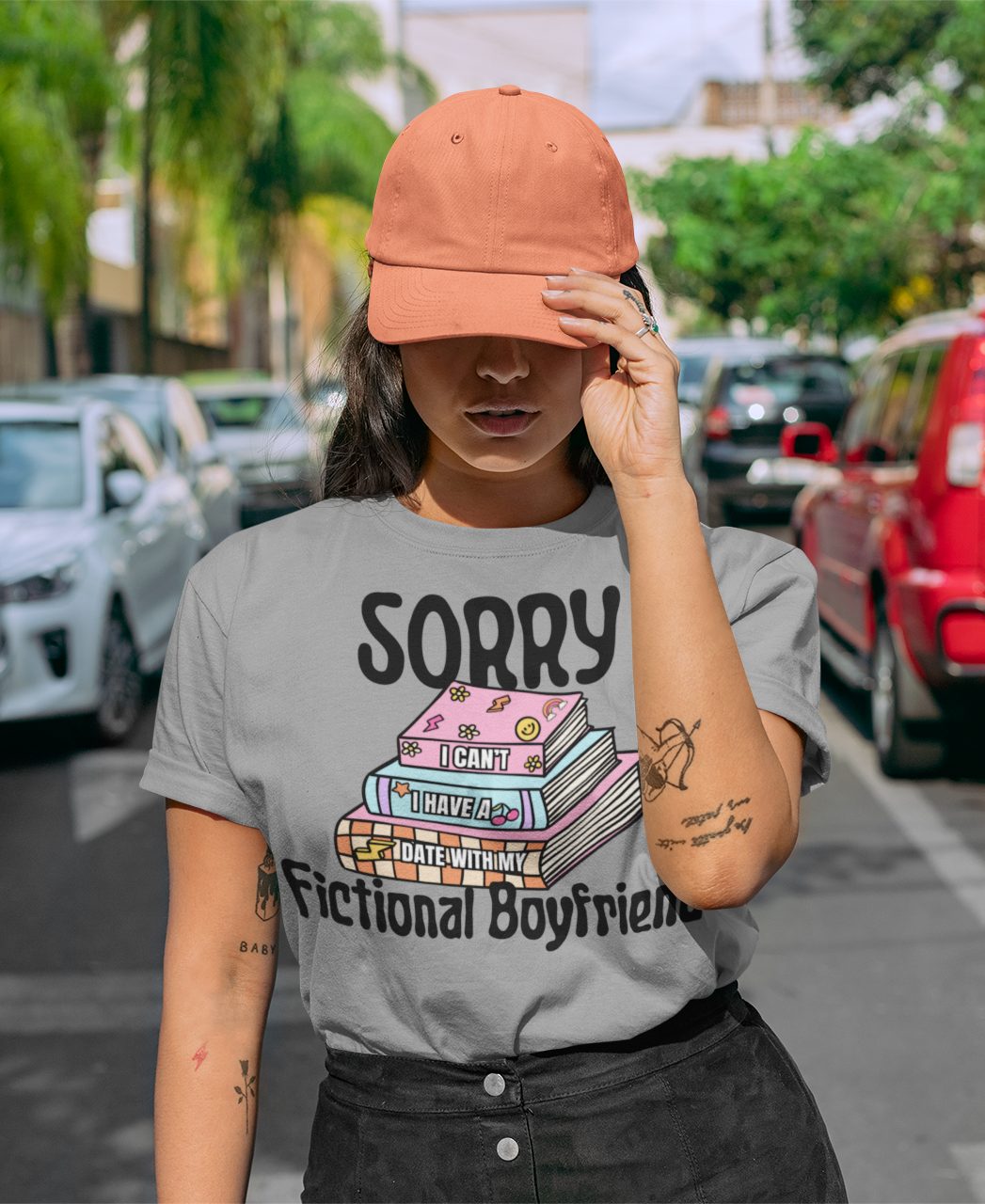 Sorry Can't Date With Fictional Boyfriend Graphic Tee