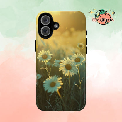 Sunset Daisies Dual Layer Phone Case