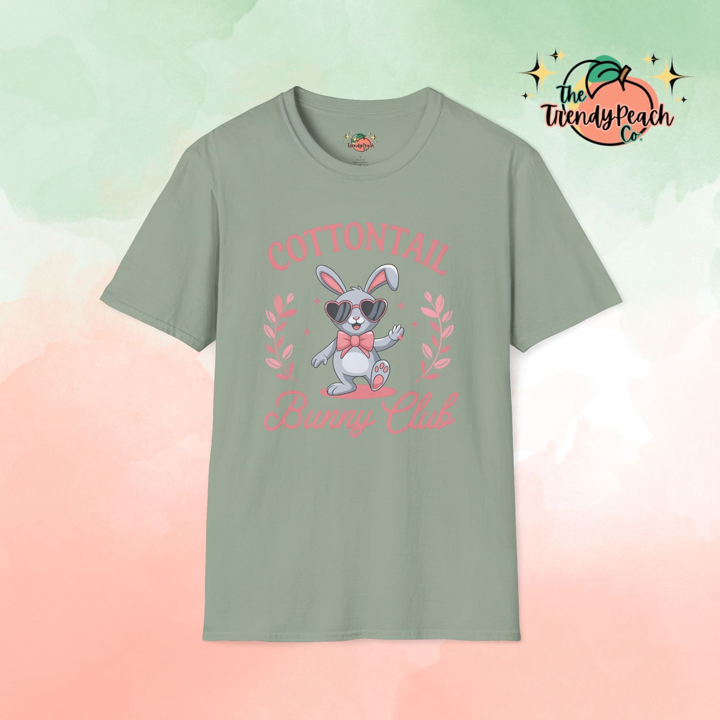 Cottontail Bunny Club Easter Graphic Tee