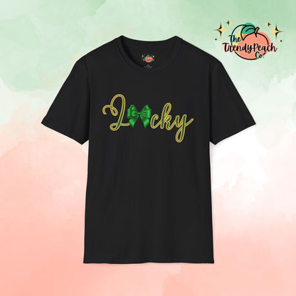 Lucky Bow St. Patrick's Day Graphic Tee