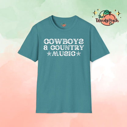 Cowboys & Country Music Graphic Tee