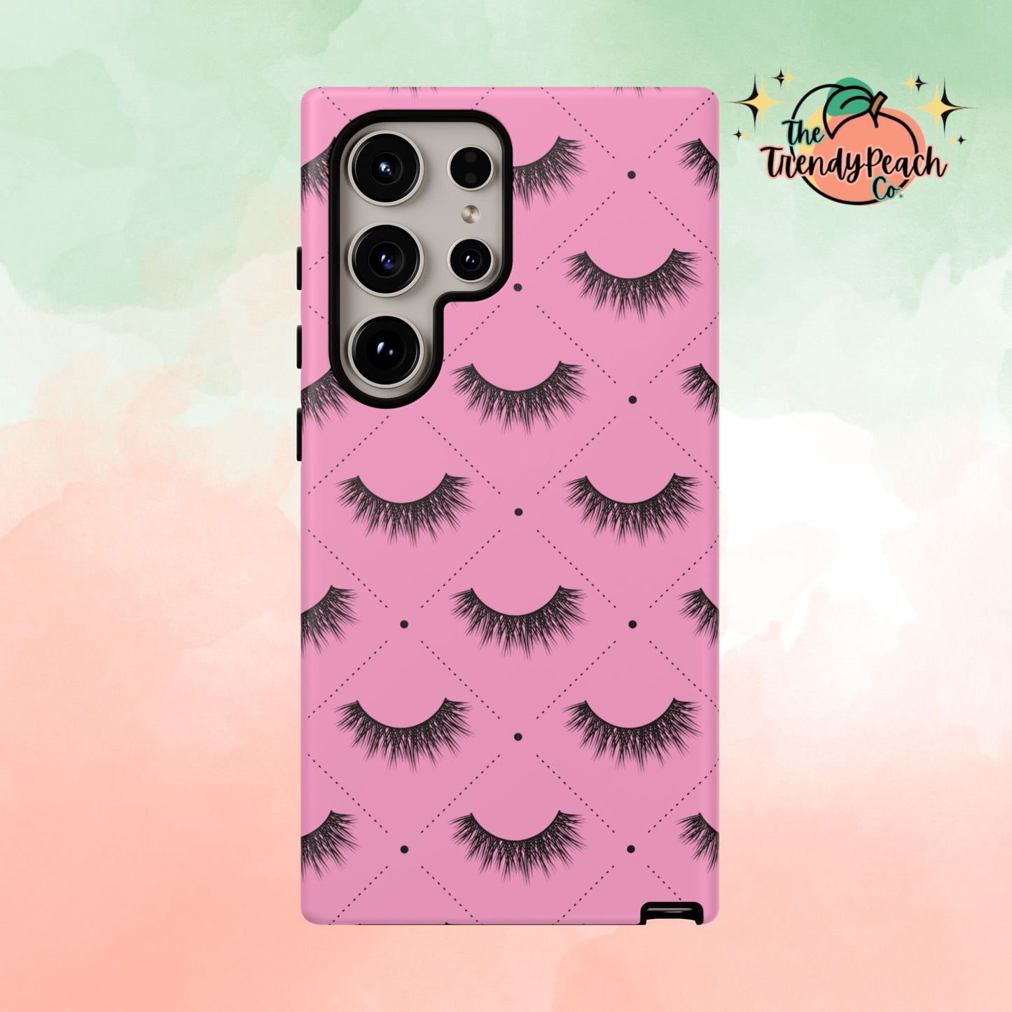 Pink Lash Dual Layer Phone Case