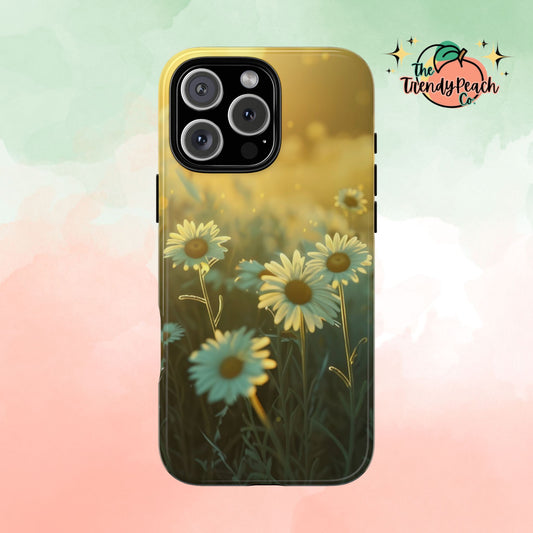 Sunset Daisies Dual Layer Phone Case