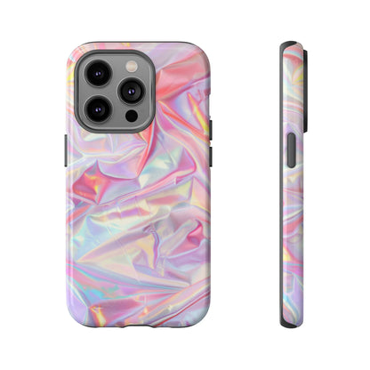 Multicolor Pastel Hologram Dual Layer Phone Case