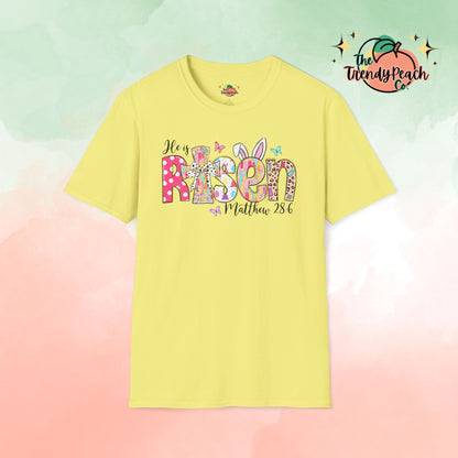 He Is Risen Various Design Easter Graphic Tee