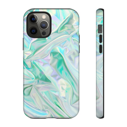 Blue Pastel Hologram Dual Layer Phone Case