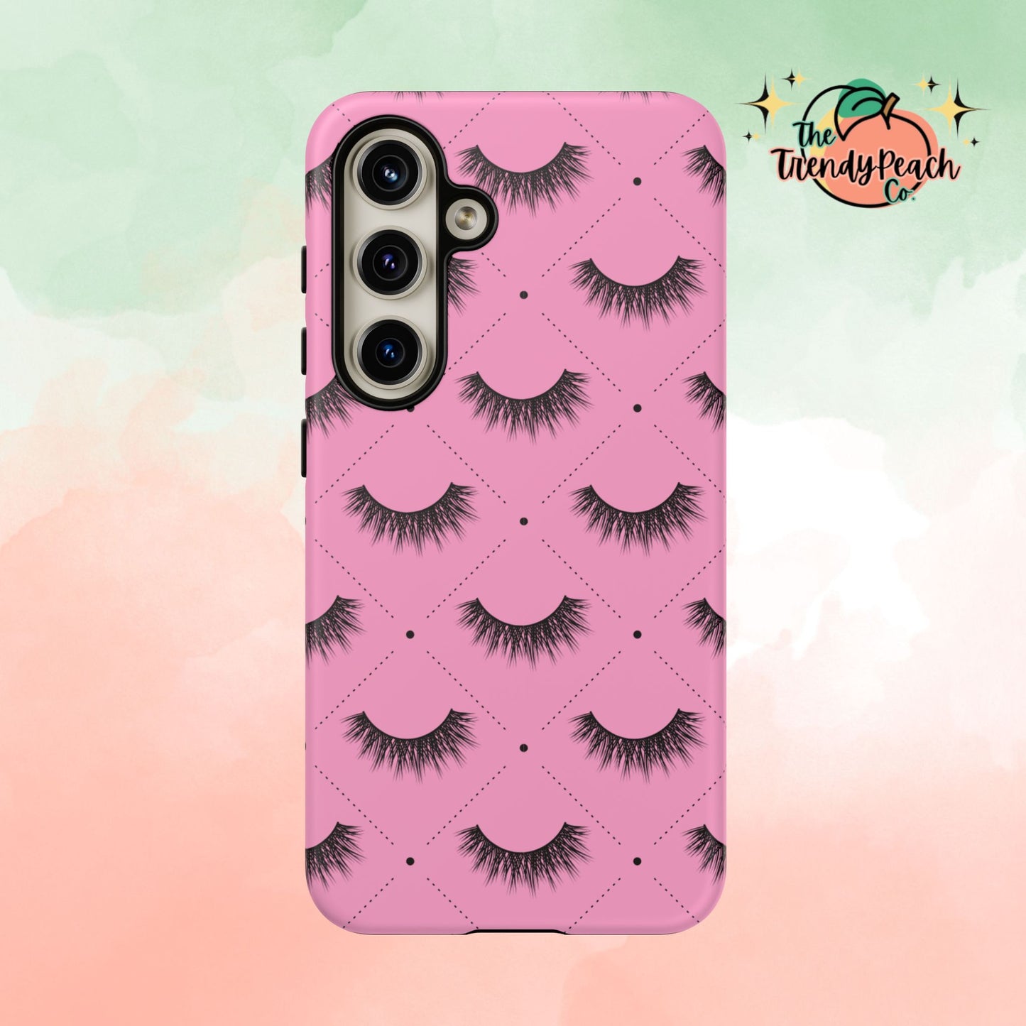 Pink Lash Dual Layer Phone Case