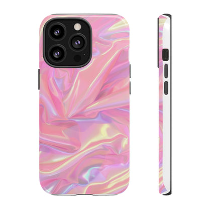 Pink Pastel Hologram Dual Layer Phone Case